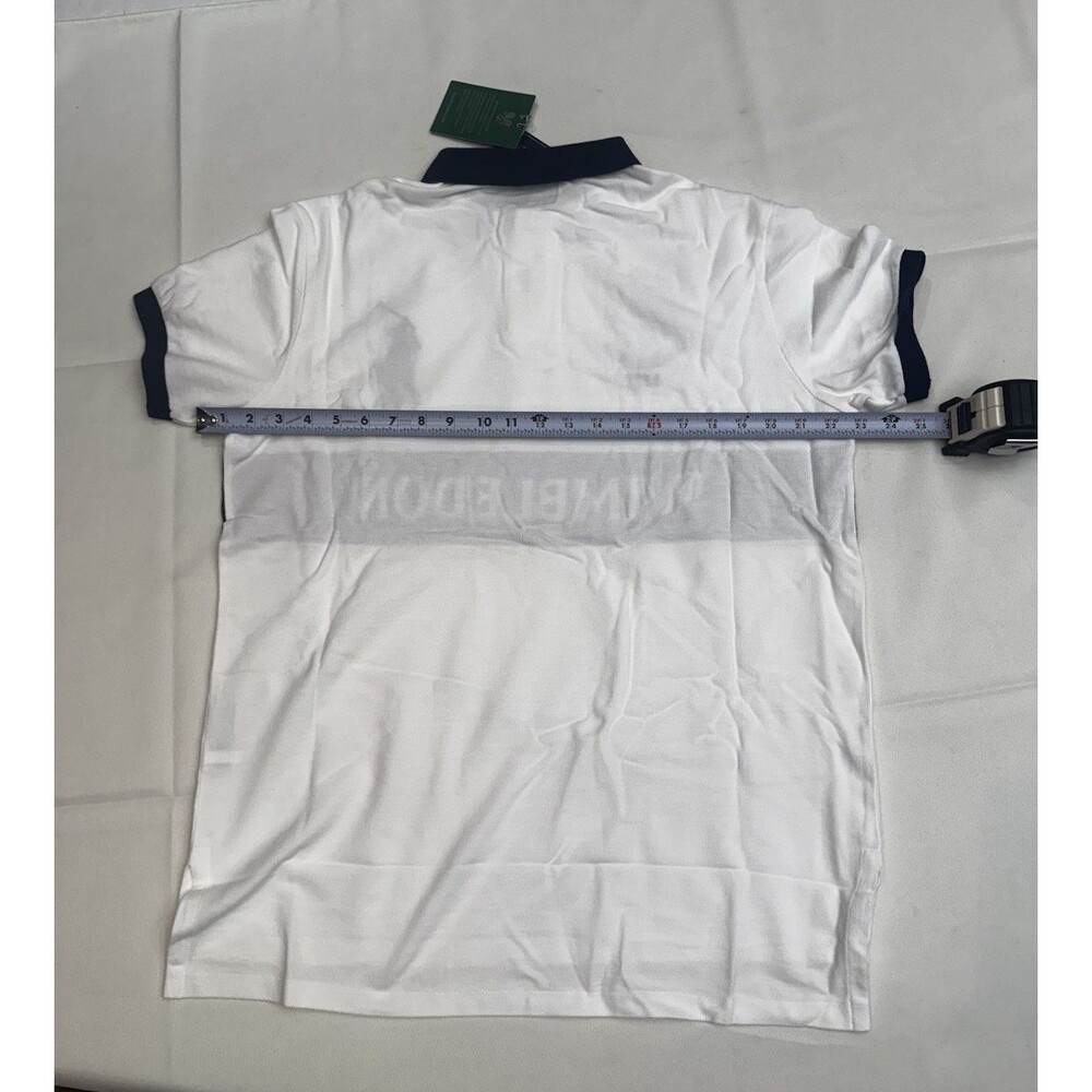 Polo Ralph Lauren Wimbledon US Tennis Shirt White Men's Size Large New With Tags - Picture 7 of 7